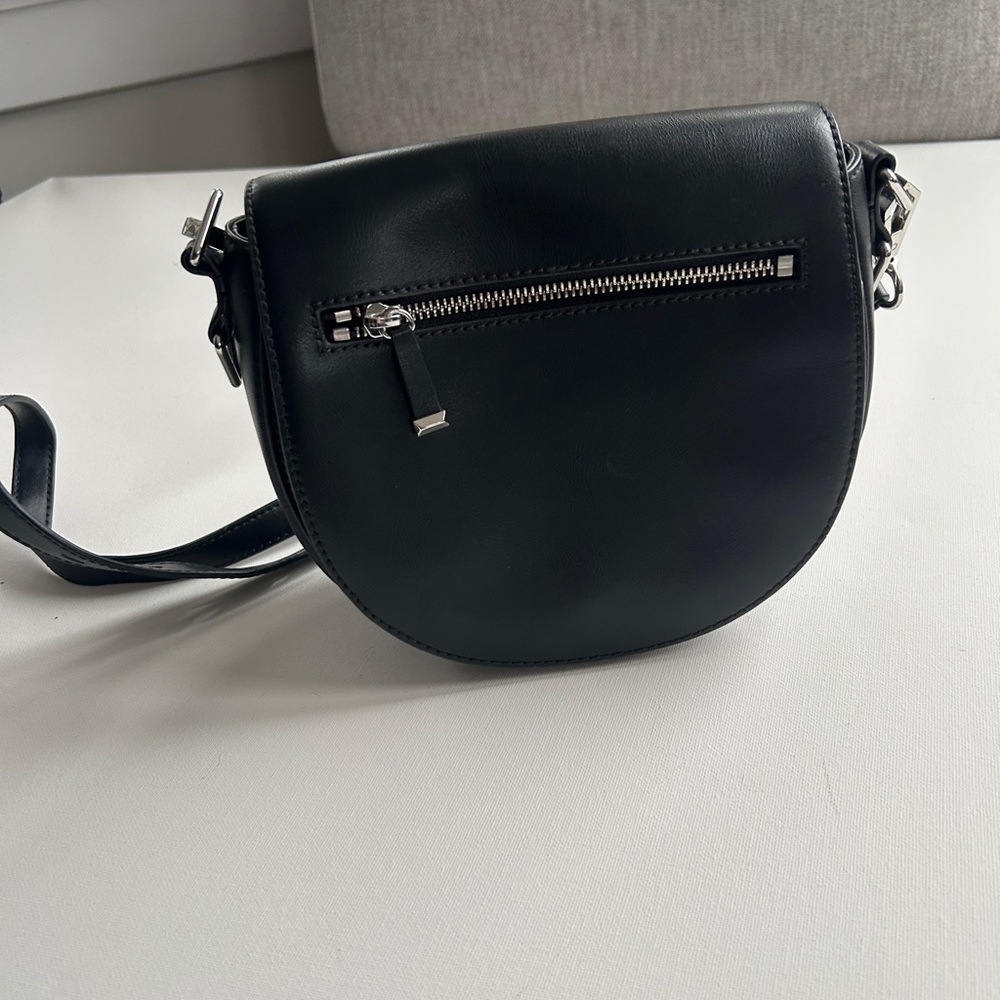 Rebecca Minkoff Black Leather Crossbody Bag